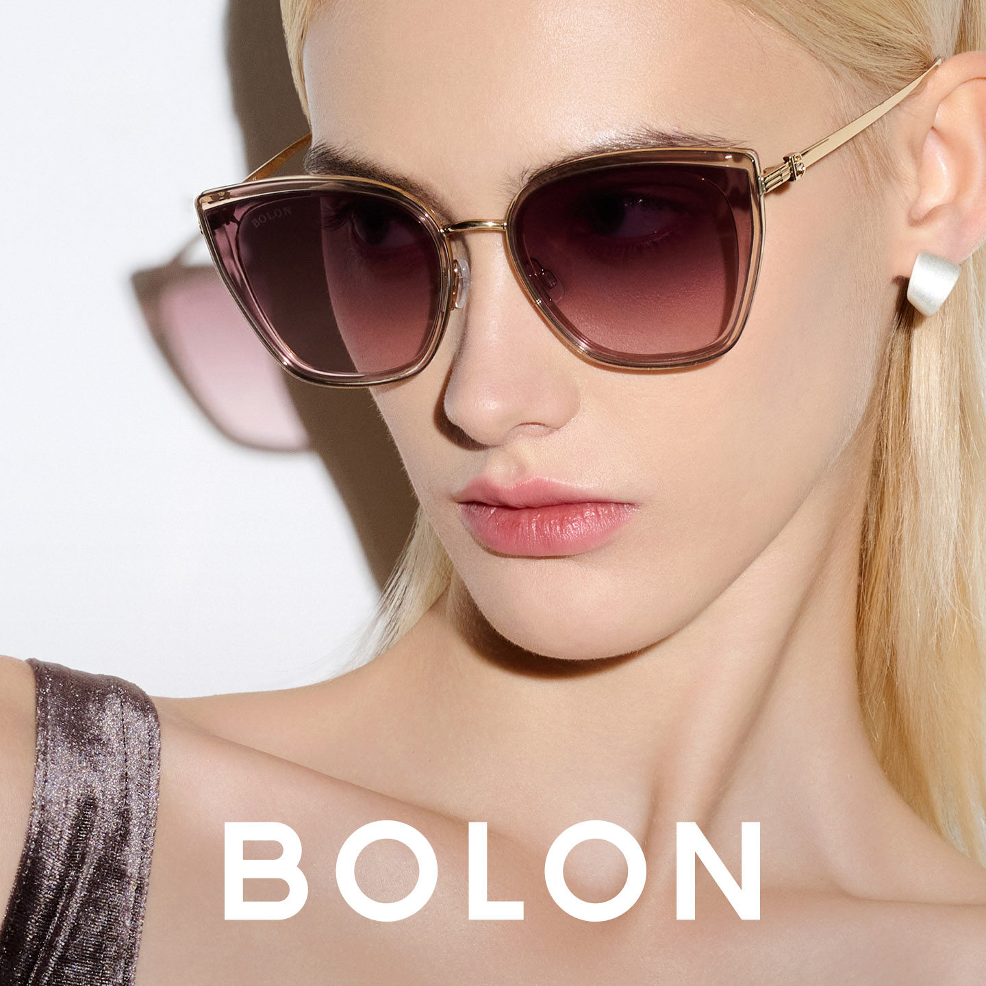 BOLON暴龙25新品防晒偏光百搭圆脸太阳镜男猫眼遮阳墨镜女BL6109