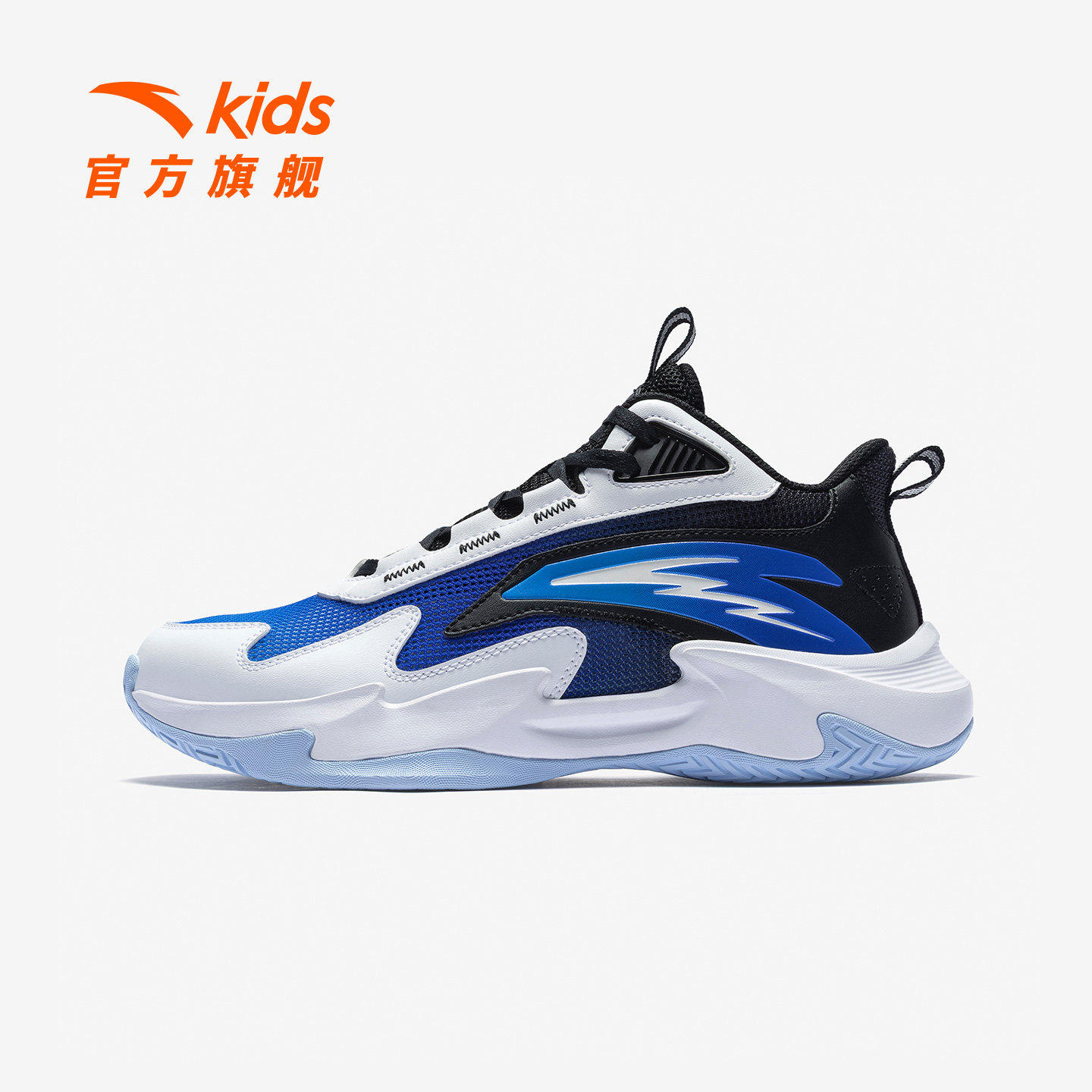 试炼安踏儿童男大童篮球鞋2026夏季新款防滑耐磨中大童低帮运动鞋