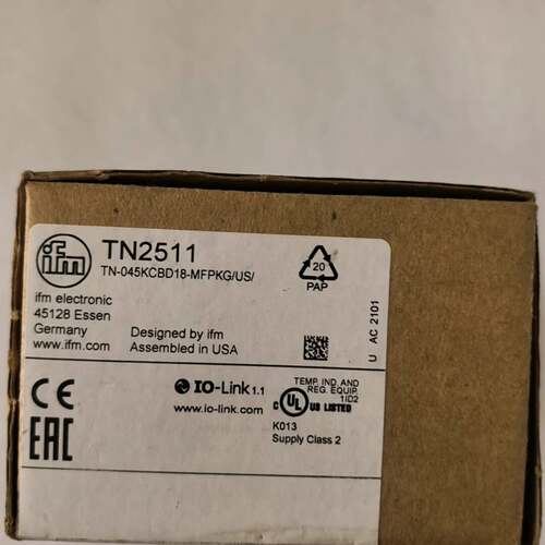 可维修IFM易福门 TN2511温度传感器议价