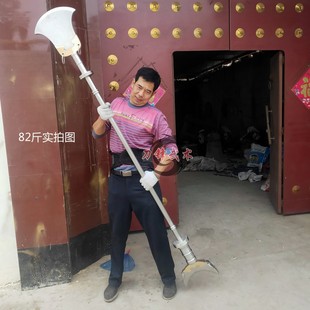 不锈钢月牙铲重兵器禅杖沙僧用铲武术兵器鲁智深道具武术器械