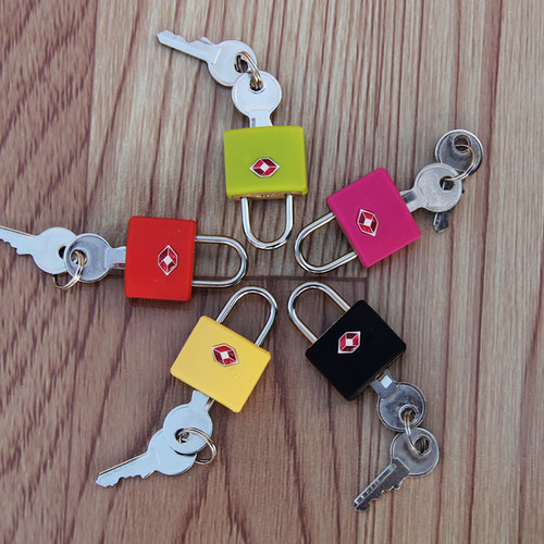 tsa海关锁箱包书包小挂锁