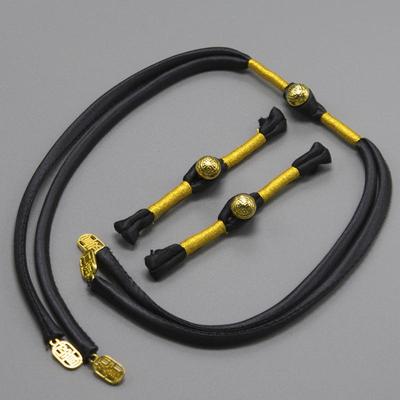 长尾国风金竹旗袍盘扣扣子