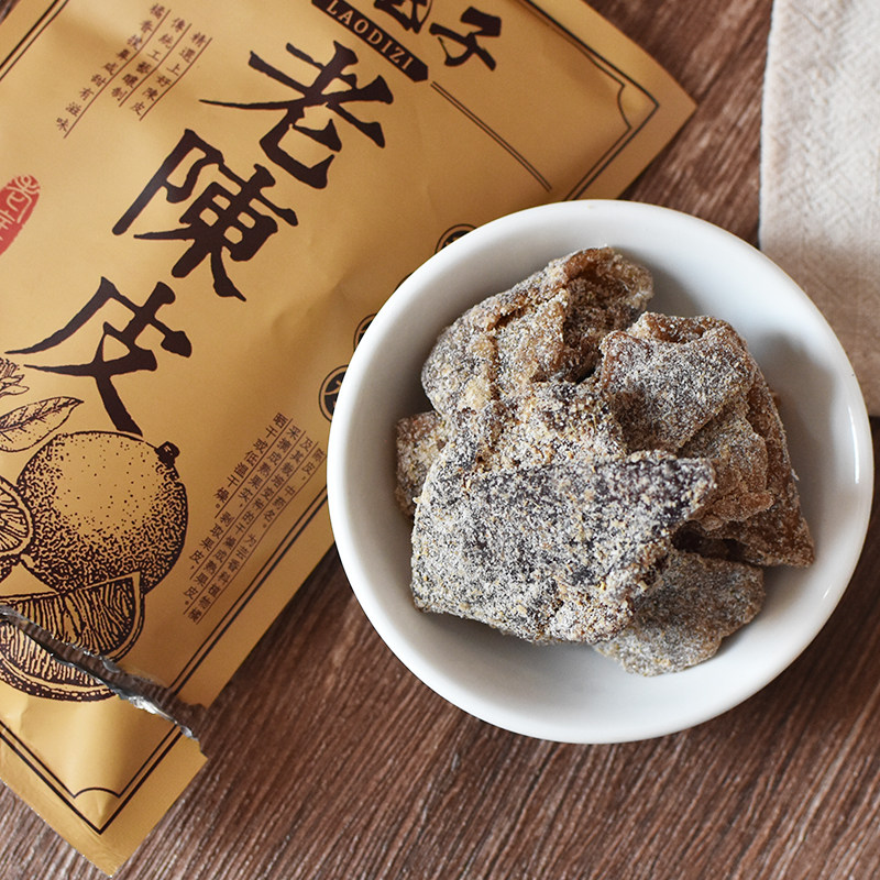 亲喔老底子老陈皮500g杭州特产甘草橘果皮话梅加应子零食蜜饯250g