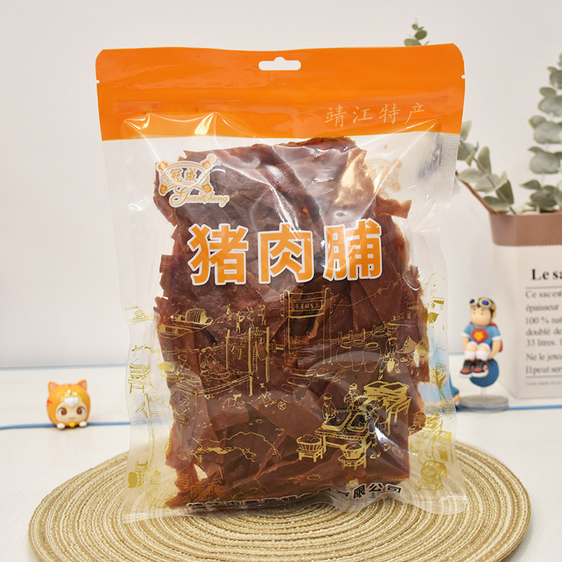 正宗靖江特产原风味猪肉脯手撕原切猪肉铺干边角料解馋追剧零食