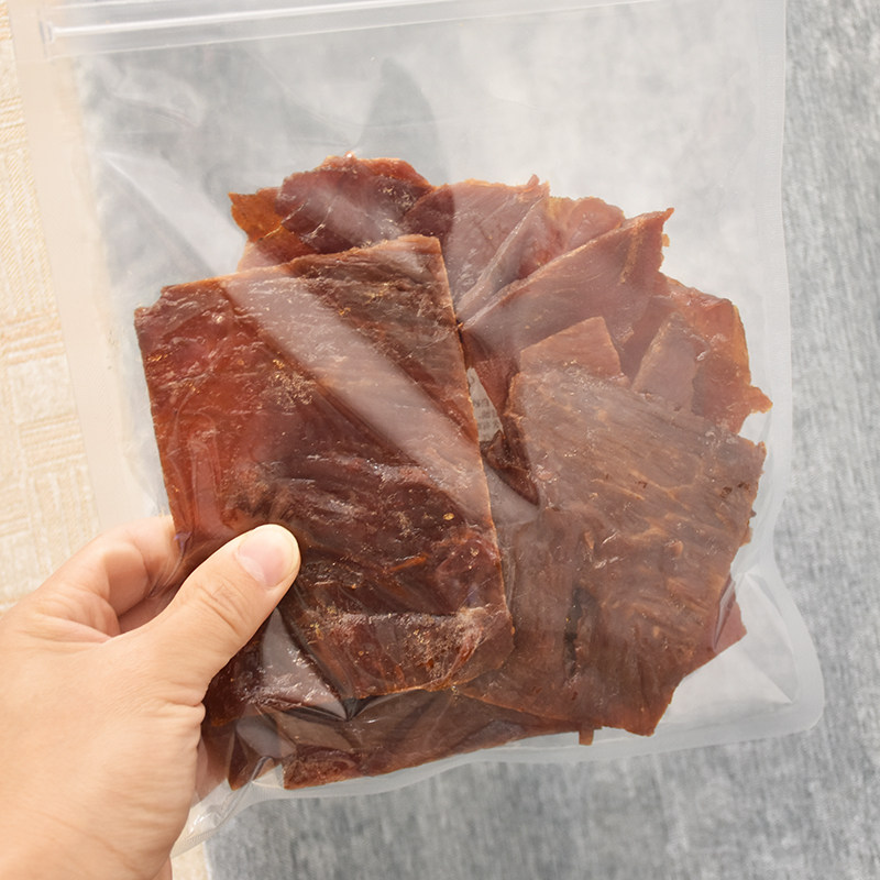 冠成原切猪肉脯边角料