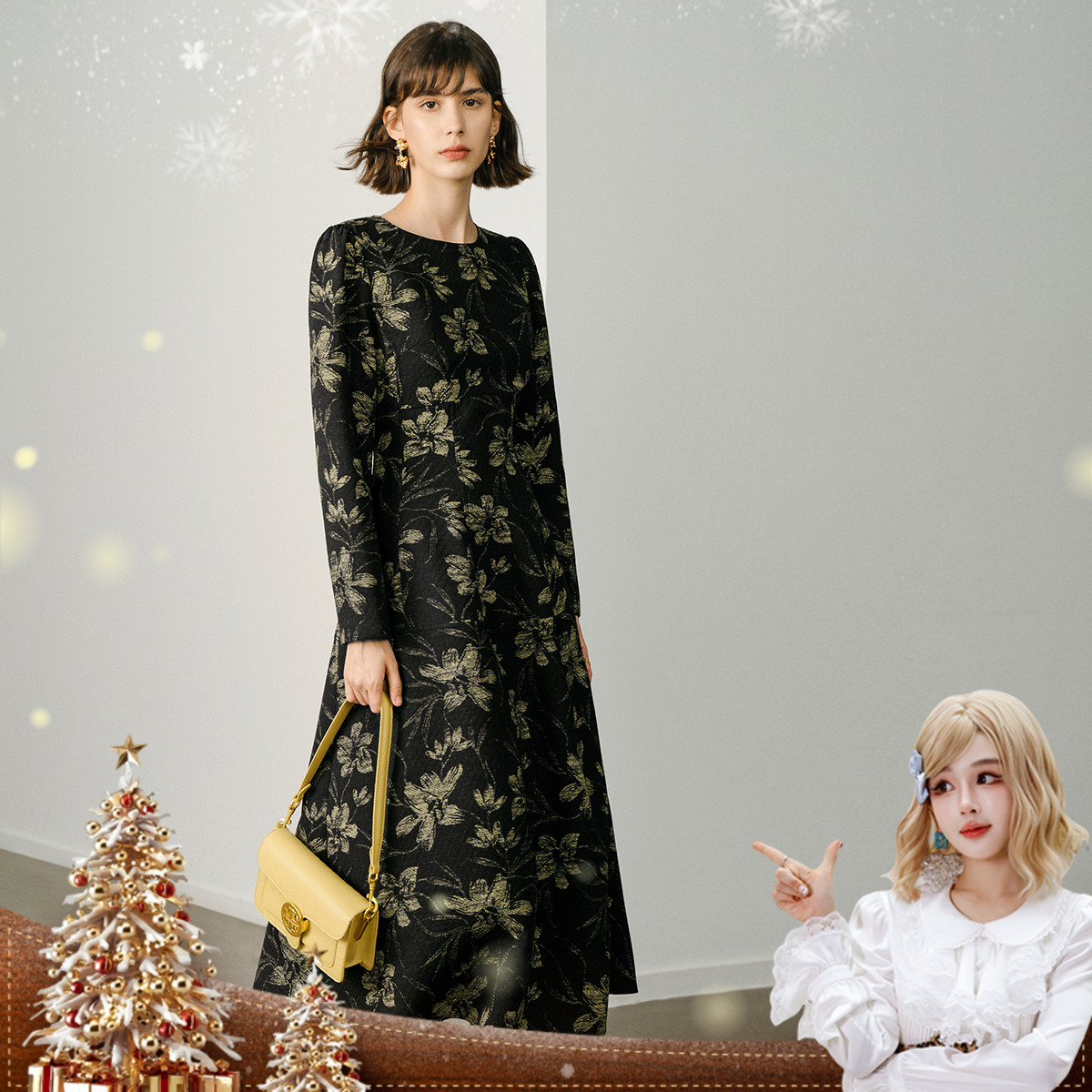 2024新款冬季连衣裙