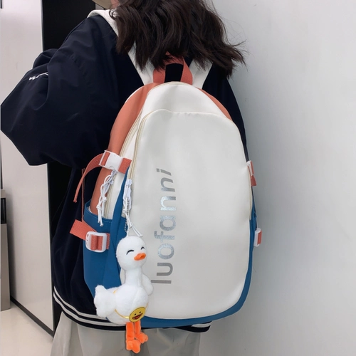 Ранец, вместительный и большой рюкзак, ноутбук, сумка через плечо для школьников, для средней школы, в корейском стиле, 16 дюймов