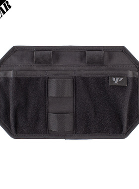 【PSIGEAR官方店】双插袋魔术贴分隔 EDC分隔 PS05016BK 灰标