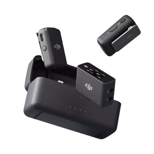 武汉出租DJI/大疆MIC1代无线麦克风一拖二领夹式蓝牙武汉威亿租赁