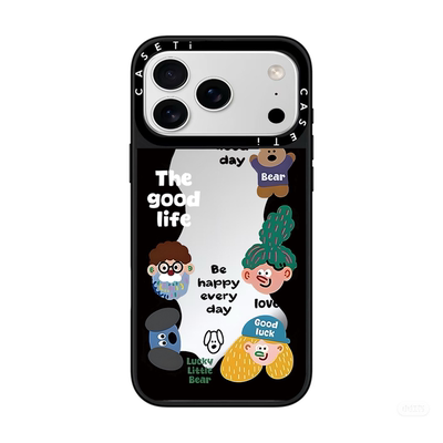 环绕老头头像适用于苹果17promax手机壳/iphone16promax/15pro/14plus/13p/12p套case磁吸手机壳手链