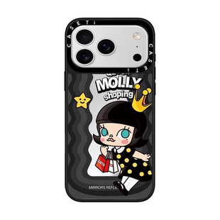 14plus 波浪莫莉OLLY泡泡玛特适用于苹果17promax手机壳 iphone16promax 15pro 12p套case磁吸手机壳手链 13p