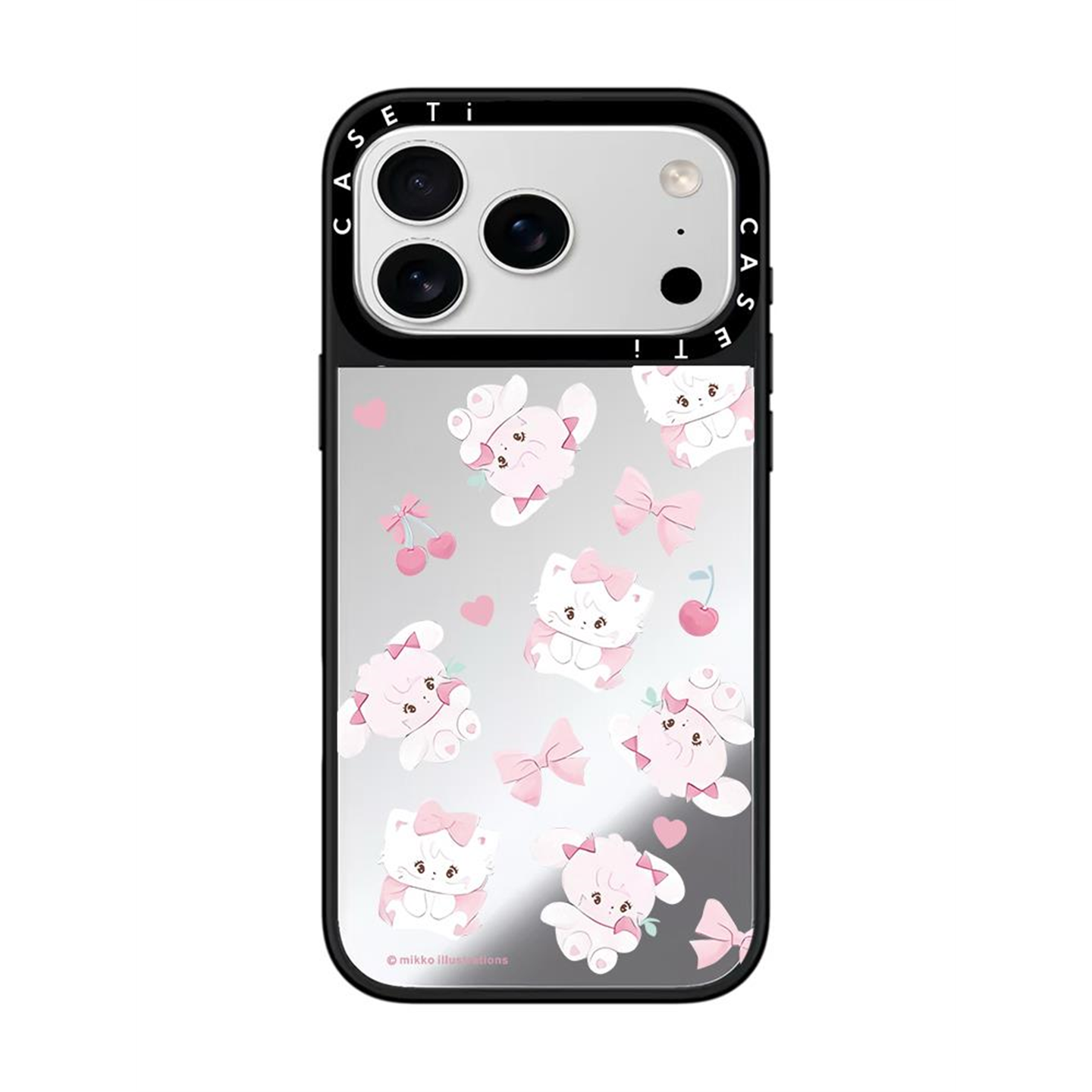 Mikko可爱猫咪适用于苹果17promax手机壳/iphone16promax/15pro/14plus/13p/12p套case磁吸手机壳手链