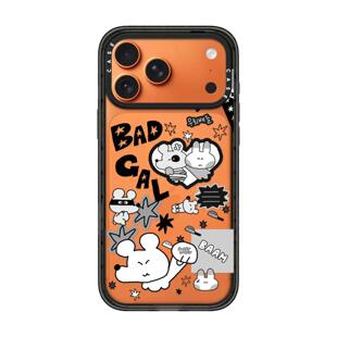 联名Sukeydokey坏女孩贴纸苹果17promax壳适用iPhone16pro磁吸15Plus防摔14可爱13卡通12透明保护套