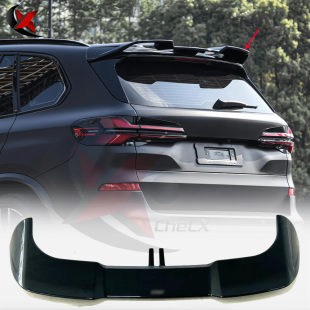 适用于19-24宝马X5 G05 G18改装VTEN款顶翼 碳纤维导流板车身套件