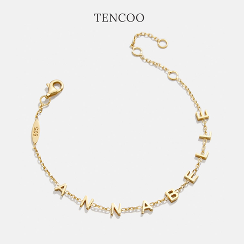 TENCOO定制迷你字母手链