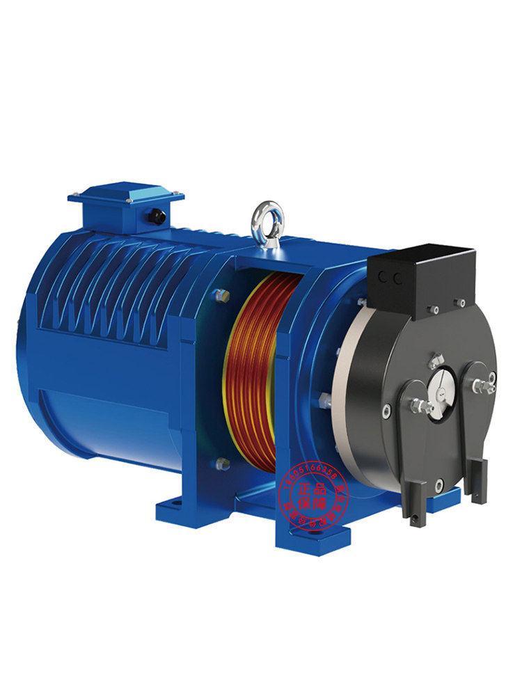 蒙特纳利曳引机mona200/200a永磁同步无齿轮钢带曳引机 电梯配件