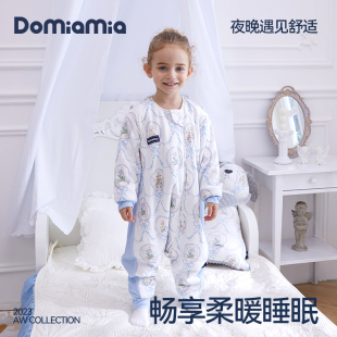 Domiamia哆咪呀2段婴儿分腿睡袋儿童长袖 睡衣宝宝四季 恒温防踢被