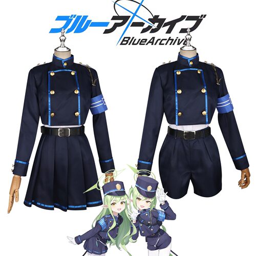 铁道双子全套装碧蓝档案长袖制服