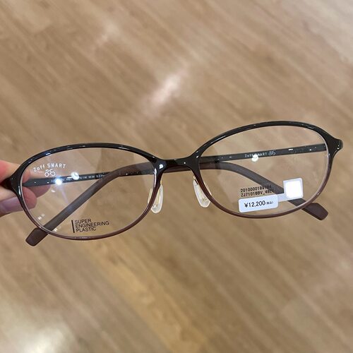 ZOFF男女椭圆是SMART超轻眼镜框