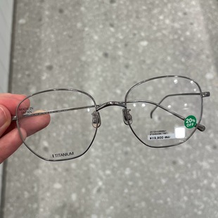 JAPAN 日本代购 MADE 钛7.2克大框ZT243003眼镜送镜片 ZOFF佐芙