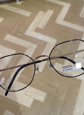 日本代购ZOFF SUMMER TREND 多边复古ZK242001男女近视眼镜送镜片