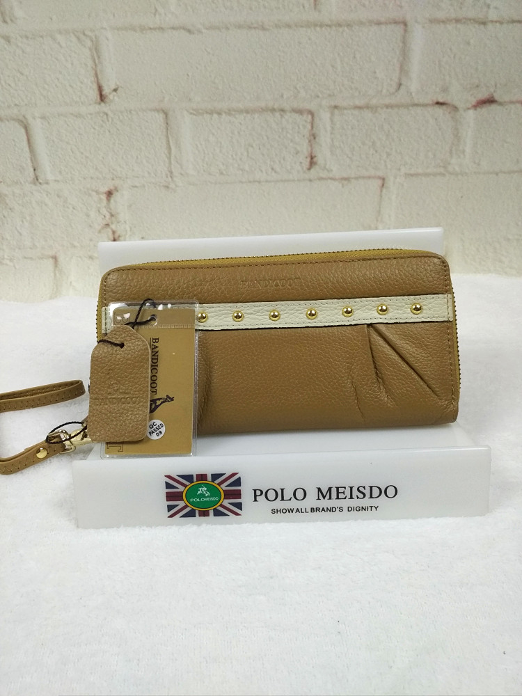 牛皮短款钱包翻折皮夹