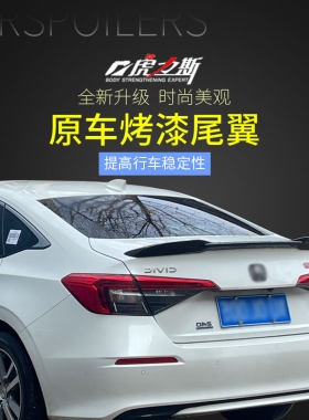 适用于思域11代/型格尾翼