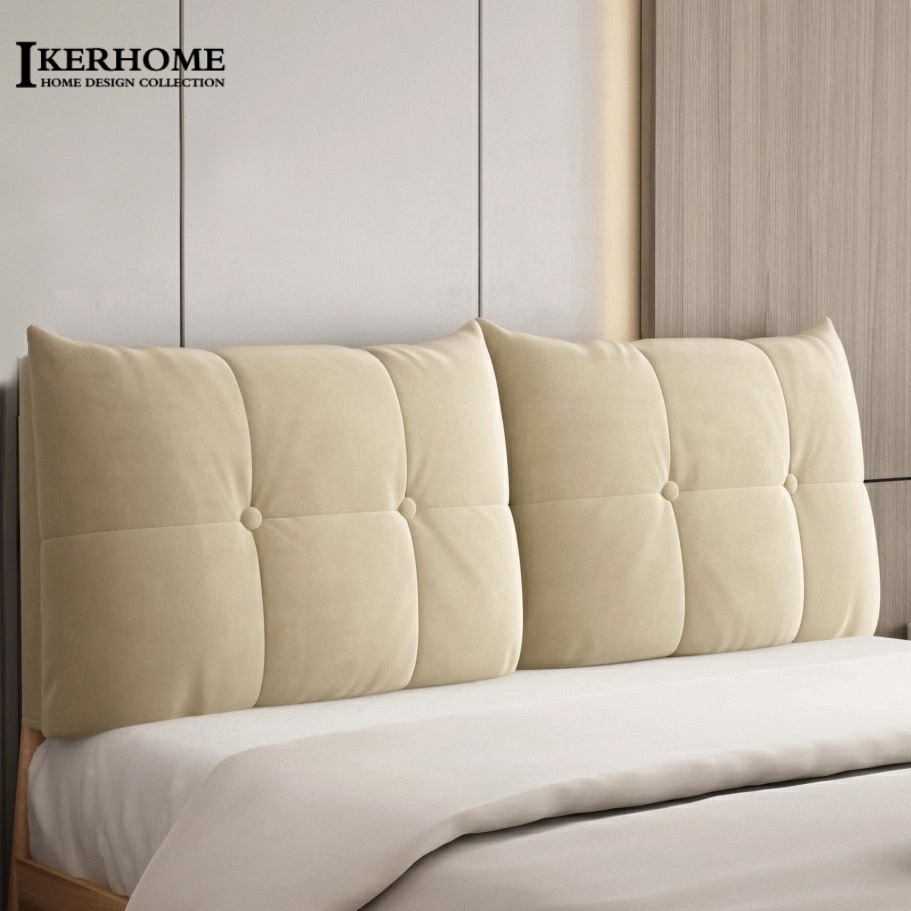 高端床头软包靠枕免拆洗靠背垫