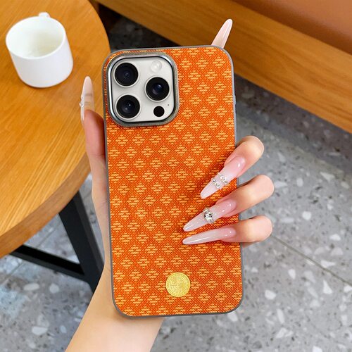 适用苹果17手机壳iphone17pro小众花纹apple16promax黄金万两15素皮ip15p全包后壳plus时尚皮革pmax磁吸ipone