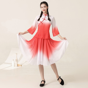 追忆1911红色舞蹈服装大合唱五四学生演出服抗战古典现代舞民国风