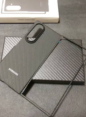 适用于三星zfold7手机壳碳纤维纹路简约超薄w26凯夫拉纹路纯色官方同款折叠屏保护套