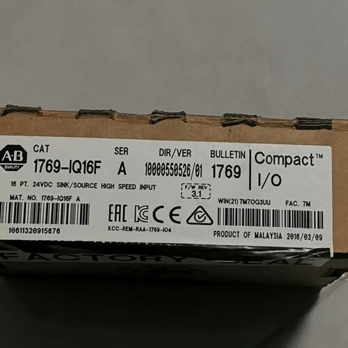 议价模块1769-IQ16F1769-IQ161769-IB16