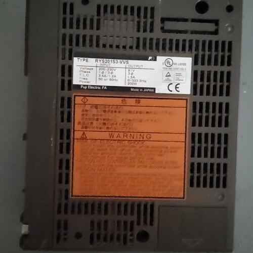 议价FALDIC伺服驱动器RYS201S3-VVSRYS201S3VVSRYS-201S3-VVS