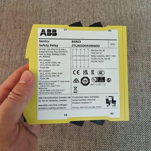 议价B安全继电器BSR23BSR10BSR11
