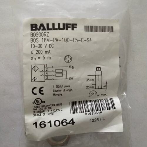 BOS 18M-PA-1QD-E5-C-S4BOS 18M-EC-10-LIBOS 18M-PI-1QD-E5-C-S4