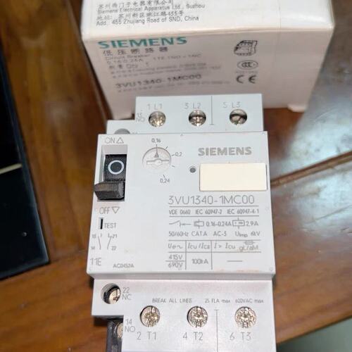 议价低压断路器3VU1340-1MC1003VU1340-1MB003VU1340-1MD00
