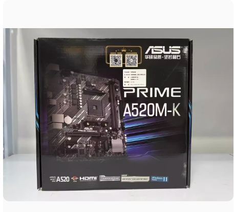 Asus/华硕 PRIME A520M-K B450 B550主板AM4支持锐龙5代搭配5600-封面