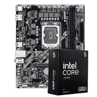 技嘉H810M-K搭配英特尔Ultra 5 225F/230F主板CPU套装