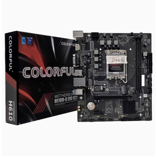 七彩虹H610M-D-E-F V20 V21 B760M-T-F台式机电脑主板12 13 14代