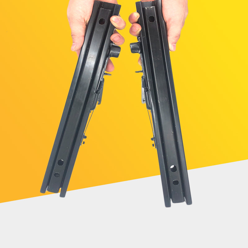 汽车座椅双锁滑道滑轨加装改装前后移动中后排商务车工程车面包车