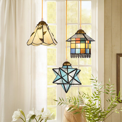 北欧ins创意全铜网红led过道吊灯