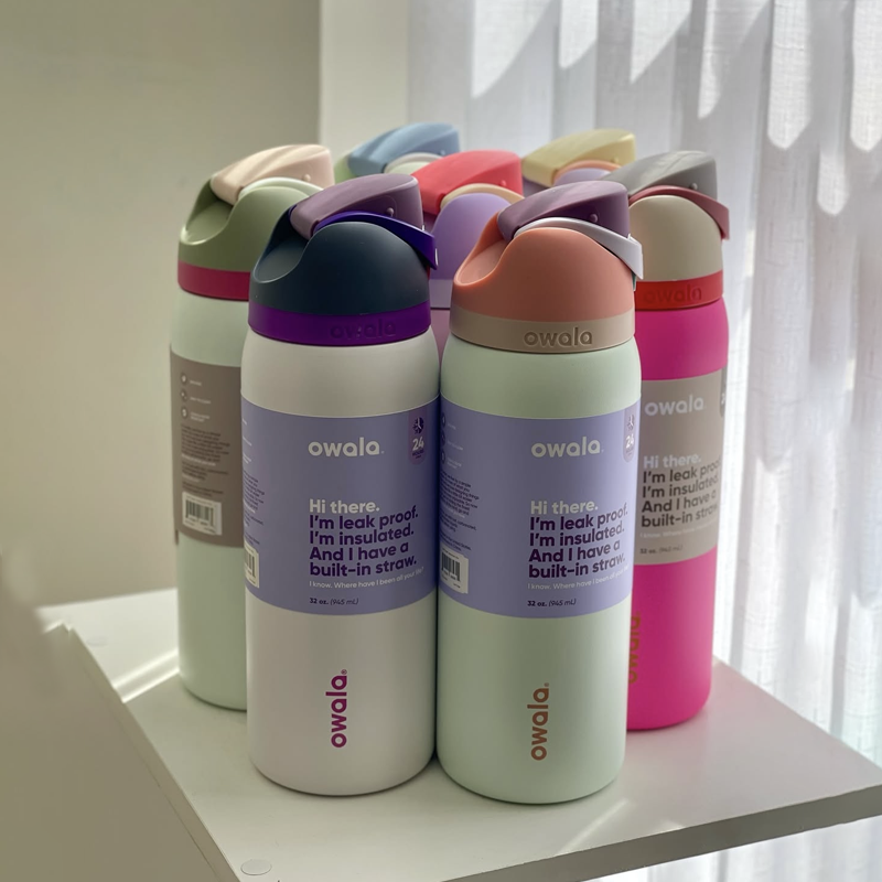 OwalaFreeSip双饮盖保温杯