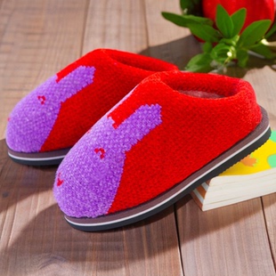 鞋 纯手工编织男女成品保暖棉靴加绒冬针织 手工毛线拖鞋 2025款