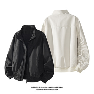 GAL同品质美式飞行夹克男痞帅高级感上衣三防立领硬汉风教练外套