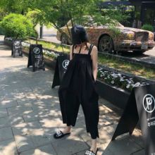 【改良款】自制 COOKADAILY减龄吊带连体裤夏季休闲宽松阔腿裤