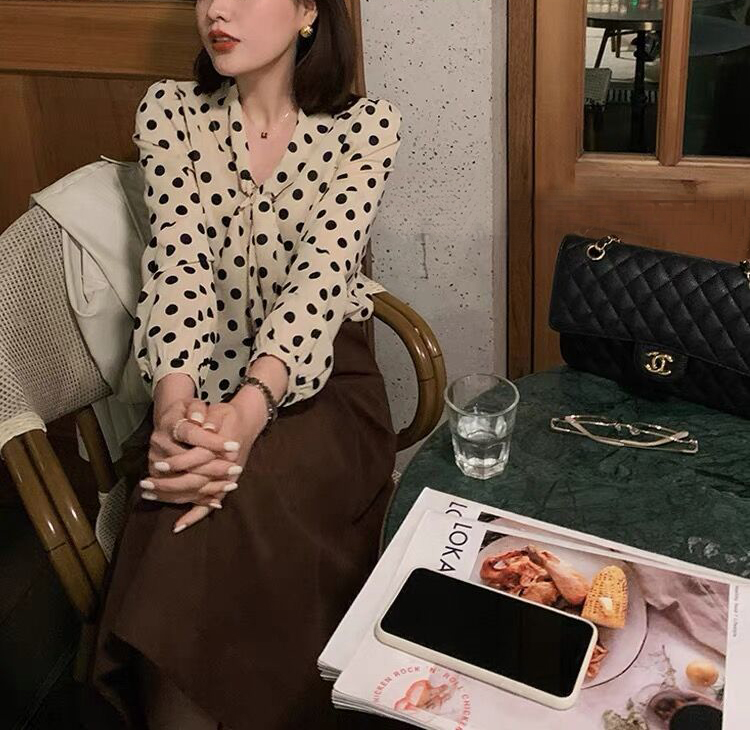 早秋气质衬衫设计感小众