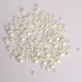 Белые бусины ручной работы, браслет из бисера, драгоценный камень для кольца, серьги, аксессуар для волос, 1000 шт, DIY