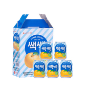 韩国原装 饮品238ml 进口乐天LOTTE梨汁果肉果味饮料梨子夏季