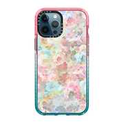 CASETiFY for iPhone1312 11Pro MaxminiXS Pink Watercolor Flower Anti-fall Phone Case