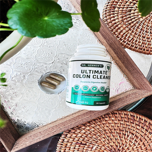 【把宿便排空】美国Cell-IQ汉拿博士古法肠清胶囊30粒/瓶肠道轻松